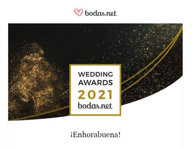 ganadores de wedding awards 2021 bodas.net